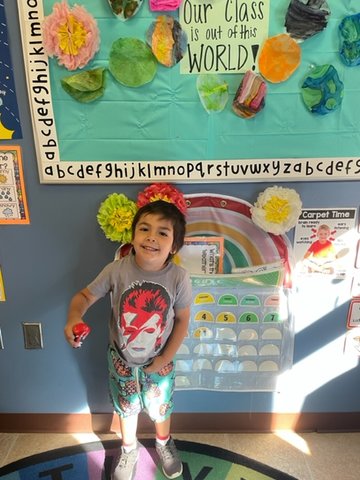 Tuition scholarship funds distributed by Greater Pike Community Foundation helped James Schrag attend the pre-K summer program at Center for Developmental Disabilities.